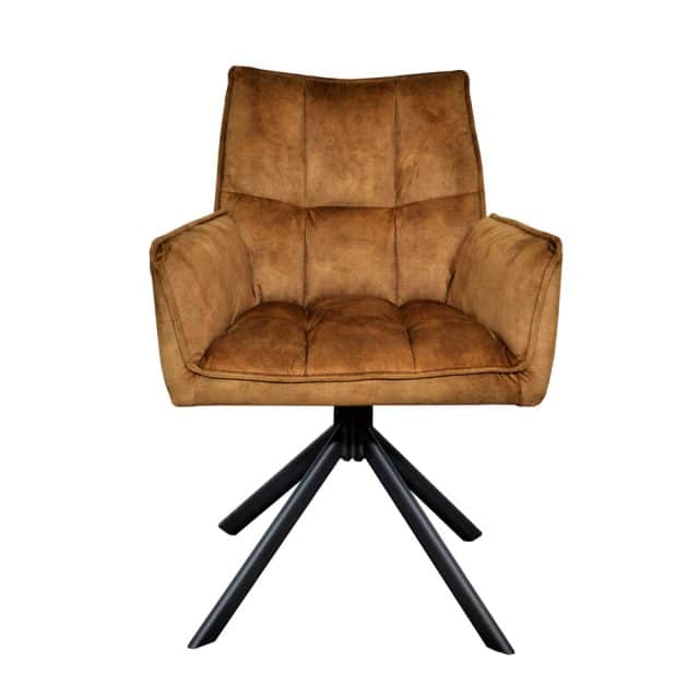 Lucas Swivel Chair Adore Gold