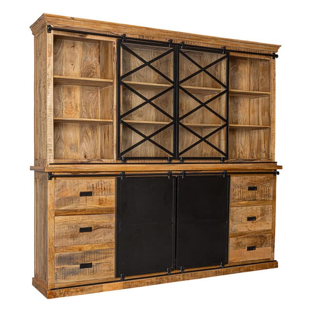 Komoda z drewna mango 160x45x220 cm 8211 Zamów teraz, a otrzymasz dostawę w tygodniu 24