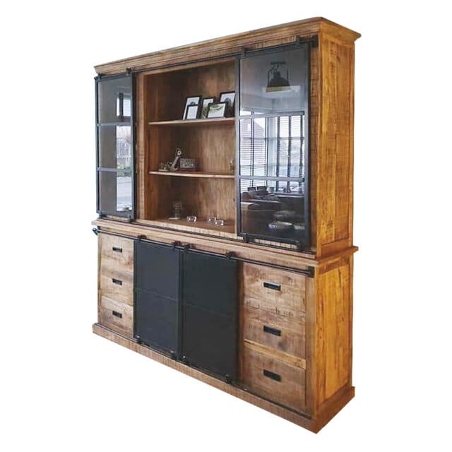 Komoda z drewna mango 220x45x220 cm 8211 Zamów teraz, a otrzymasz dostawę w 20. tygodniu