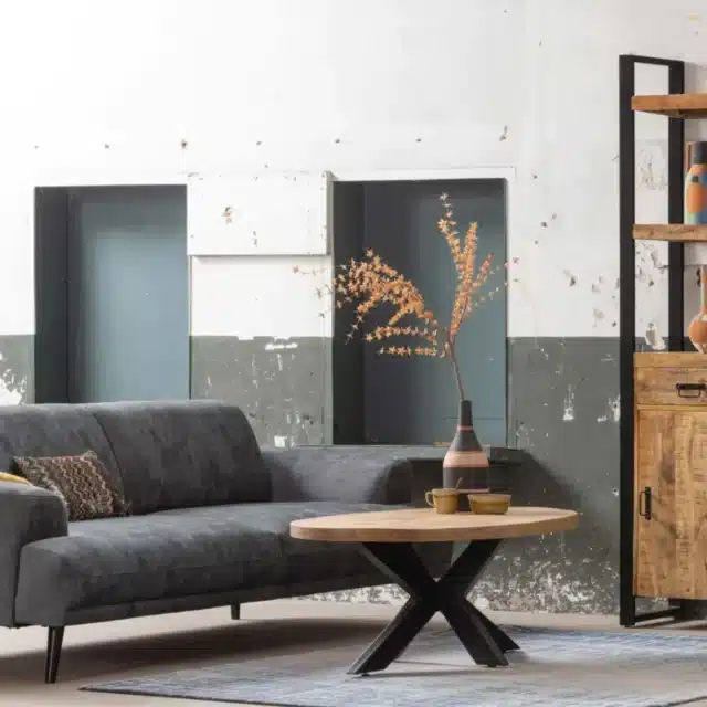 Stolik kawowy Mango Wood owalny 130x70x45cm 8211 Teraz w magazynie Dostawa w ciągu 7 dni